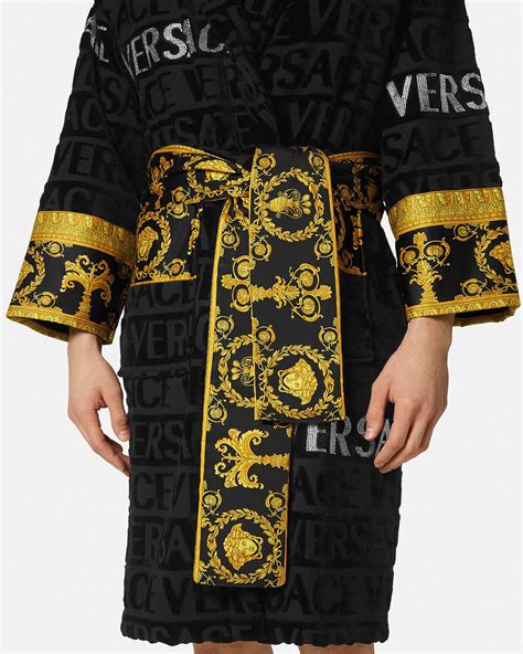 versace personalized bathrobe|Versace bathrobe cheap.